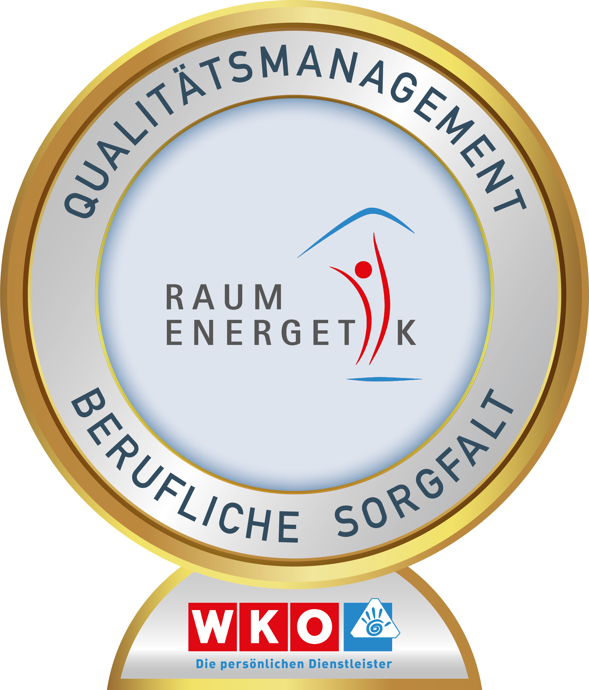 Siegel WKO Qualitätsmanagement, Berufliche Sorgfalt für Raumenergetik