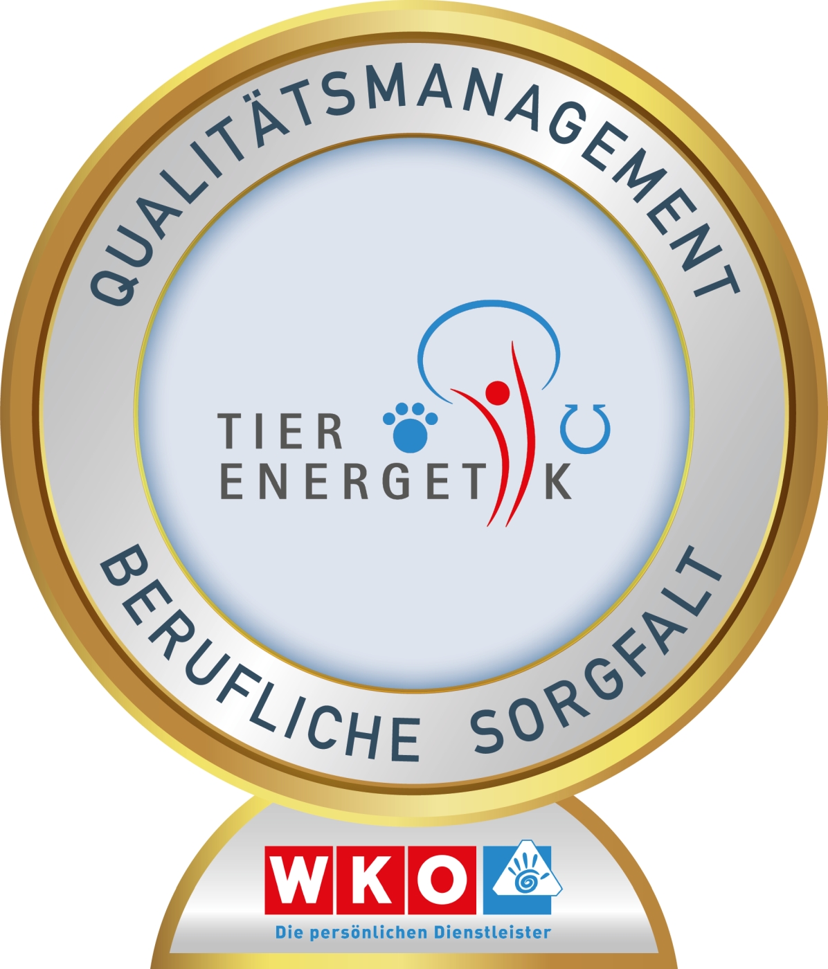 Siegel Berufliche Sorgfalt Tierenergetik